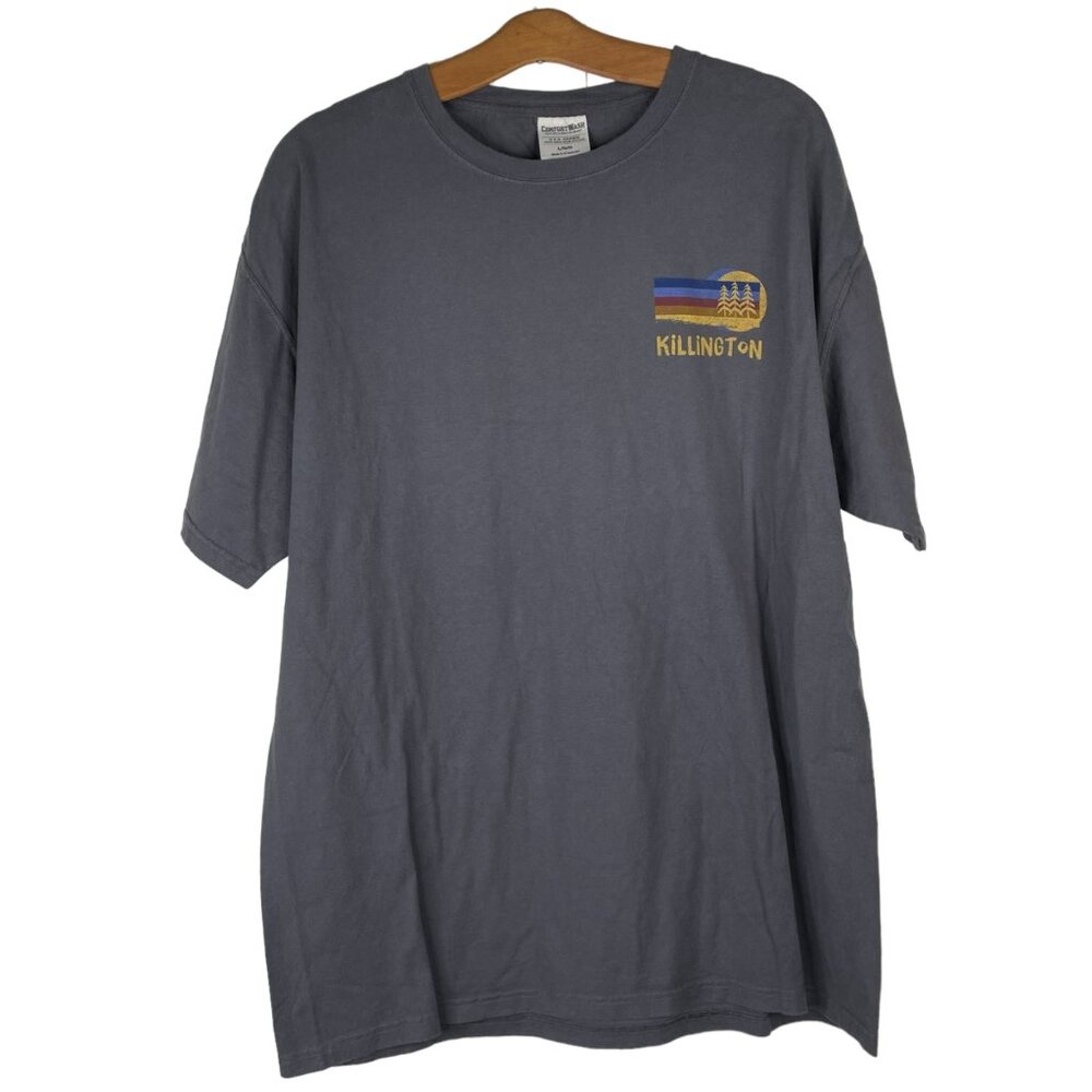 Hanes Comfort Wash TShirt Killington Short Sleeve  Crewneck Cotton Size Large NE
